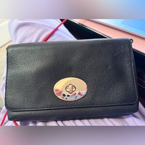 Coach Crosstown Crossbody Black Pebbled Leather